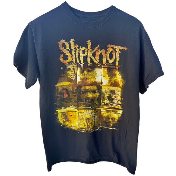 Other - Slipknot Band T Shirt Mens Medium Black Graphic Heavy Metal